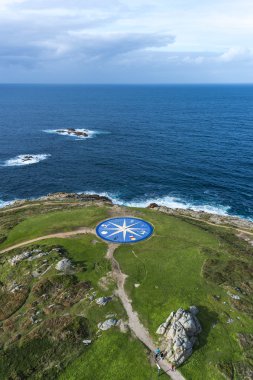 Pusula gül a coruna, Galiçya, İspanya.