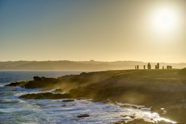 Dikilitaş park coruna, Galiçya, İspanya