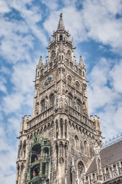 Neues Rathaus building in Munich, Germany — Stock Photo, Image