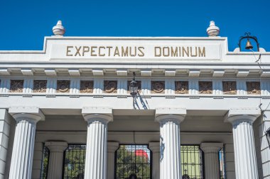 La recoleta mezarlığı buenos aires, Arjantin.