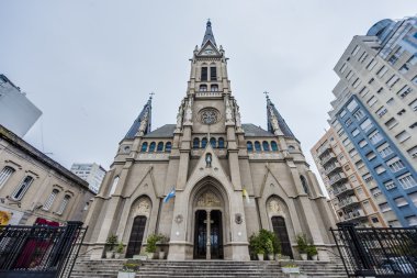 Mar del Plata's Cathedral, Buenos Aires, Argentina clipart