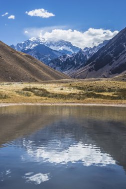 Aconcagua, mendoza, Arjantin andes Mountains.