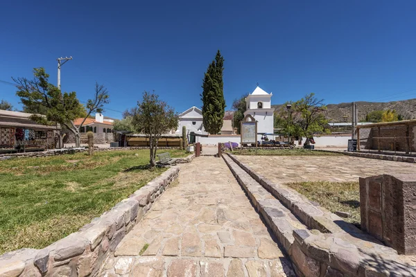 Uquia την quebrada de humahuaca σε jujuy, Αργεντινή. — Φωτογραφία Αρχείου