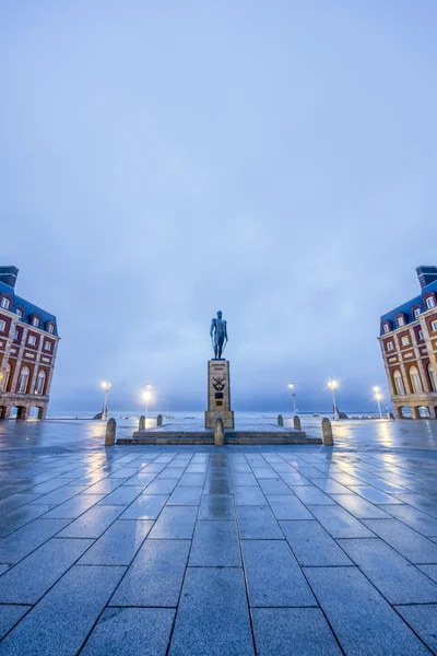 Almirante Brown Square in Mar del Plata, Argentina — Stock Photo, Image