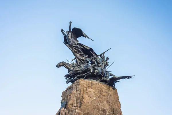 Cerro de la gloria památník v mendoza, argentina. — Stock fotografie