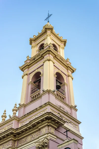 Katedrální bazilika v salta, argentina — Stock fotografie