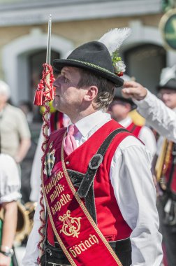 Salzburger dult festzug, salzburg, Avusturya