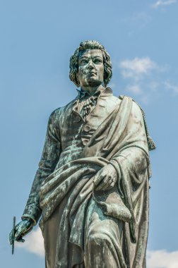 Mozart, Salzburg, Avusturya mozart Meydanı (mozartplatz) heykeli