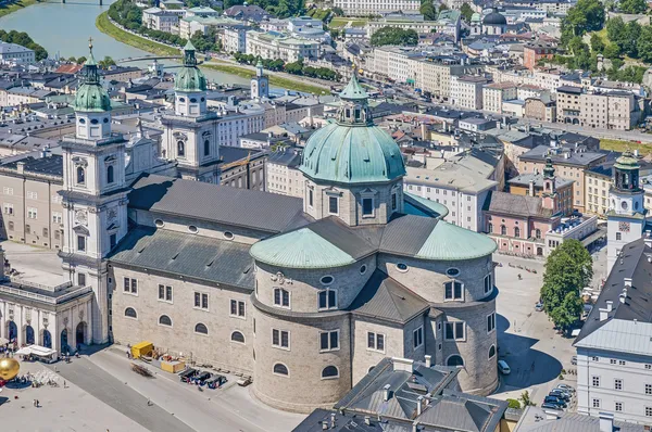 Der salzburger dom zu salzburg, Österreich — Stockfoto