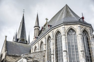 Saint-jacques kilisede tournai, Belçika.