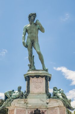 David, piazzale michelangelo, Floransa, İtalya