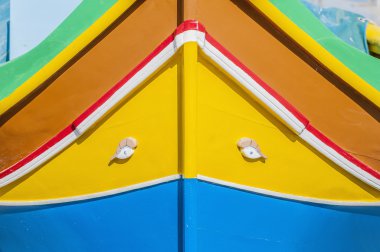 luzzu marsaxlokk malta, Horus veya osiris gözlerime