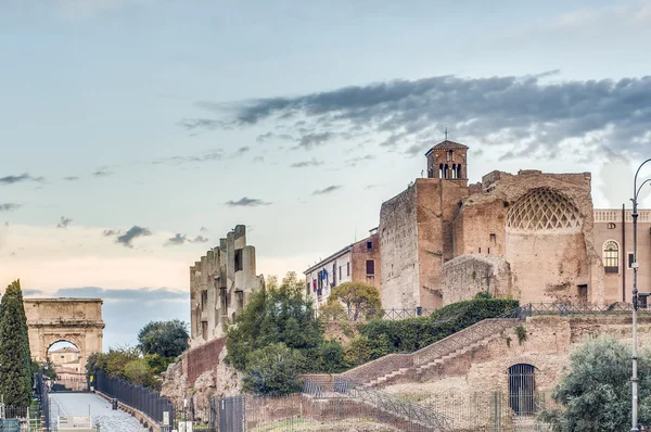 The Roman Forum in Rome, Italy. — Stock Photo, Image