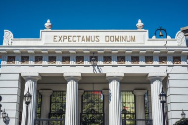 La recoleta mezarlığı buenos aires, Arjantin.
