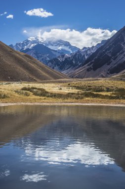 Aconcagua, mendoza, Arjantin andes Mountains.
