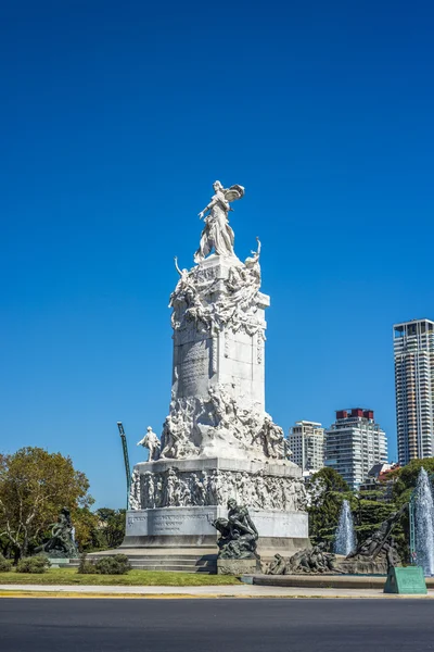 Dört bölgeden anıt buenos aires, Arjantin — Stok fotoğraf