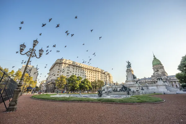 부에노스 아이레스, 아르헨티나 의회 광장 — 스톡 사진