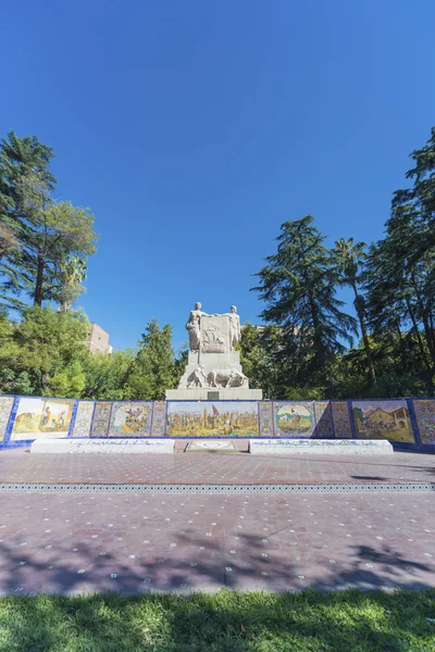 Spanje plein in mendoza, Argentinië. — Stockfoto