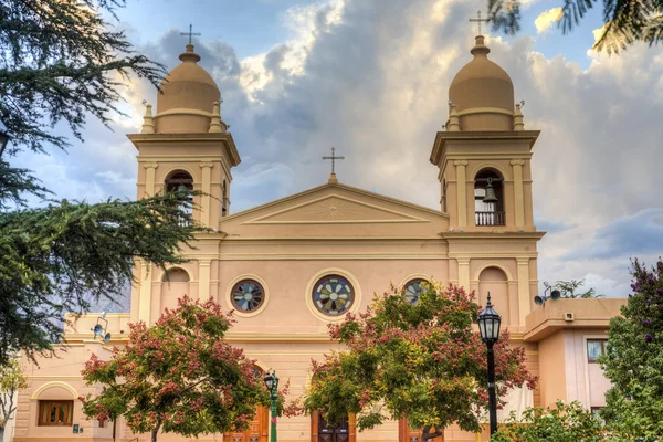 Church in Cafayate in Salta Argentina. — Stock Photo, Image