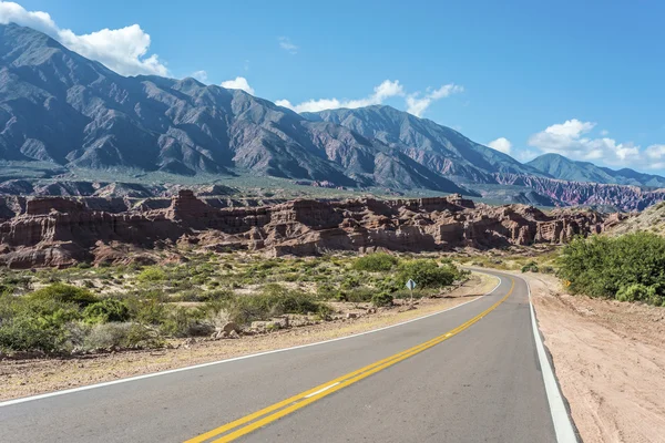 Quebrada de las conchas, salta, nördliches argentina — Stockfoto