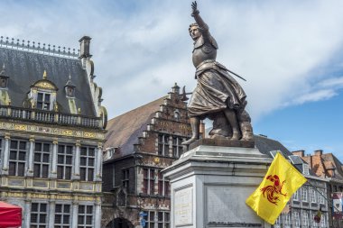 Marie-christine de lalaing içinde tournai, Belçika.