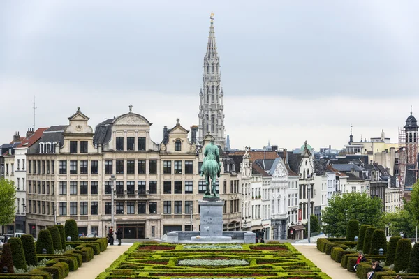 De berg van de Kunsten in Brussel, België. — Stockfoto