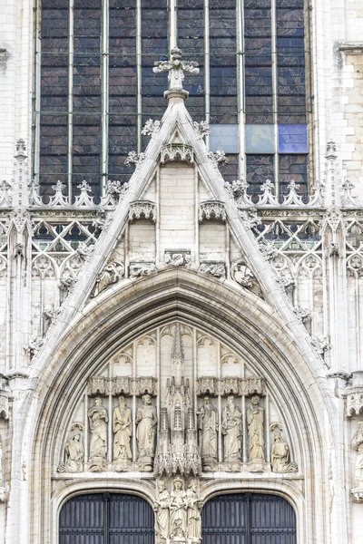 Sint-Michiel en Goedele in Brussel, België. — Stockfoto