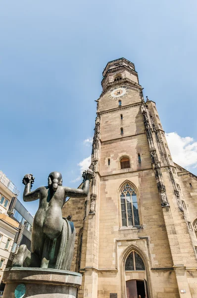 Collegiate Kilisesi Stuttgart, Almanya — Stok fotoğraf