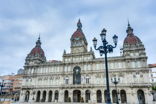 Ayuntamiento de A Coruña en A Coruña, España . —  Fotos de Stock