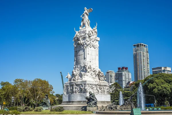 Čtyři regiony památník v buenos aires, argentina — Stock fotografie
