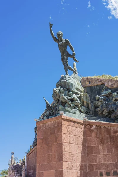 Oberoende hjältar i humahuaca, argentina. — Stockfoto