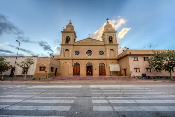 Kościół w mieście cafayate w salta, Argentyna. — Zdjęcie stockowe