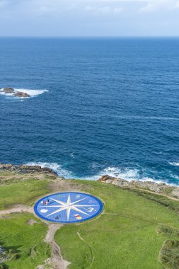 Pusula gül a coruna, Galiçya, İspanya.