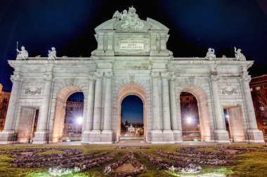 Puerta de alcala, madrid, İspanya