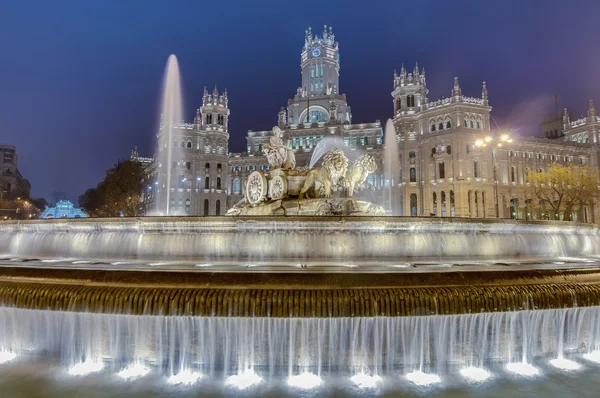 마드리드, 스페인 Cibeles 분수 — 스톡 사진