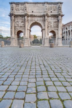 Arch of Constantine in Rome, Italy clipart