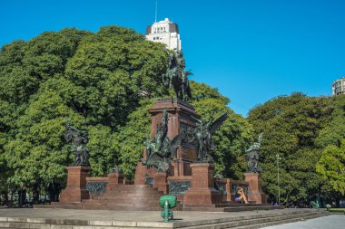 Plaza san martin, buenos aires, Arjantin.