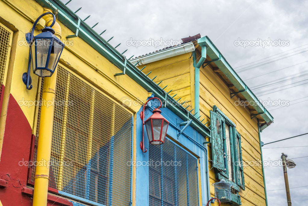 Caminito street in Buenos Aires, Argentina.