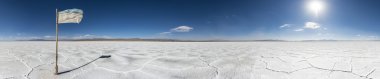 salinas grandes içinde jujuy, Arjantin bayrağı.