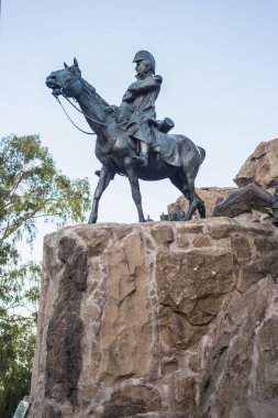 Cerro de la gloria anıt mendoza, Arjantin.