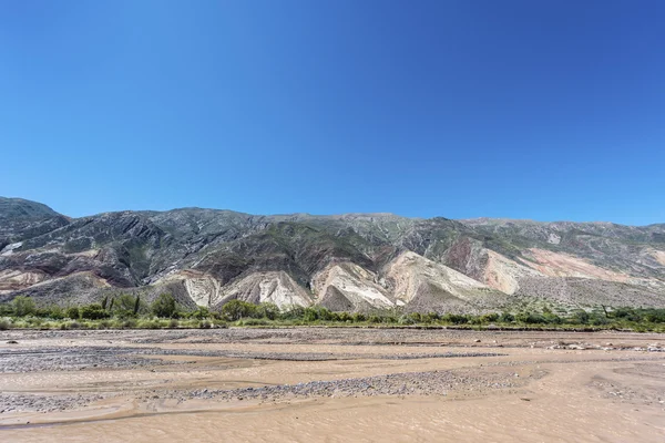 Målarens palett i jujuy, argentina. — Stockfoto