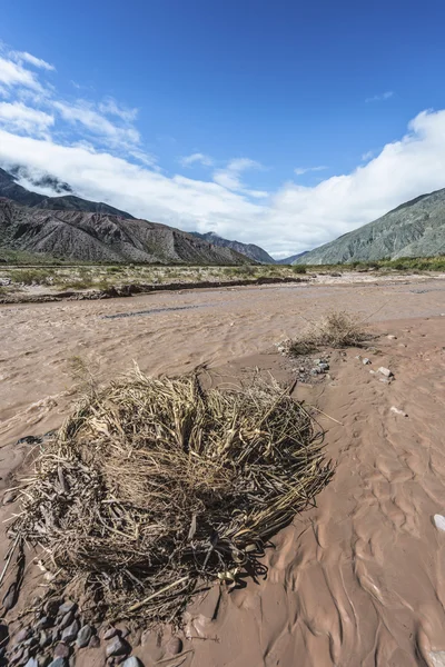 Rzeki Rio grande w jujuy, Argentyna. — Zdjęcie stockowe