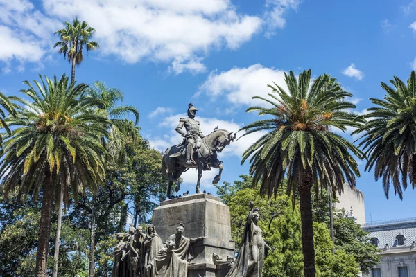 9 de julio πλατεία σε salta, Αργεντινή — Φωτογραφία Αρχείου