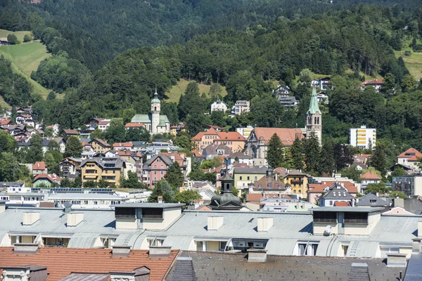 Γενική άποψη του Ίνσμπρουκ στη Δυτική Αυστρία. — Φωτογραφία Αρχείου