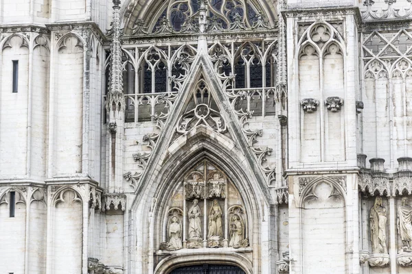 St. Michael e St. Gudula a Bruxelles, Belgio . — Foto Stock