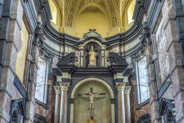 Saint loup kościoła w namur, Belgia. — Zdjęcie stockowe