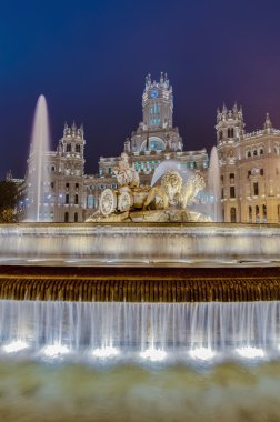 Cibeles çeşme, madrid, İspanya