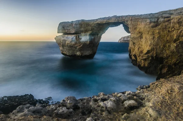 Azure Window in Gozo Island, Malta. — Stock Photo, Image