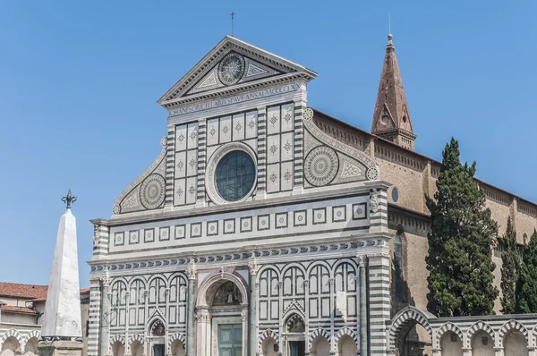 Kościół Santa Maria Novella we Florencji, Włochy — Zdjęcie stockowe