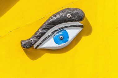 luzzu marsaxlokk malta, Horus veya osiris gözlerime
